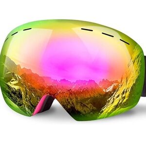 Colorful Women's Ski Goggles